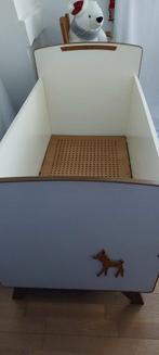 Baby ledikant vintage!!!!, Ophalen, Eenpersoons, Hout, 190 cm of minder