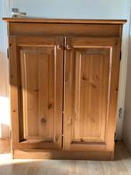 Grenen schoenenkast met opbergruimte, Ophalen, Gebruikt