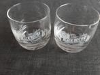 BLACK BOTTLE Islay whisky glazen, 2 stuks, Verzamelen, Glas en Borrelglaasjes, Ophalen of Verzenden, Zo goed als nieuw, Borrel- of Shotglas
