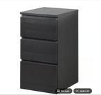 Malm ladekast, Huis en Inrichting, Kasten | Ladekasten, Ophalen, 50 tot 100 cm, Zo goed als nieuw, 3 of 4 laden