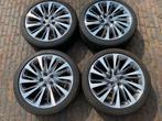 18” Opel Astra K velgen + tpms + 225/40 R18 Bridgestone, 18 inch, Banden en Velgen, Ophalen of Verzenden, Zomerbanden