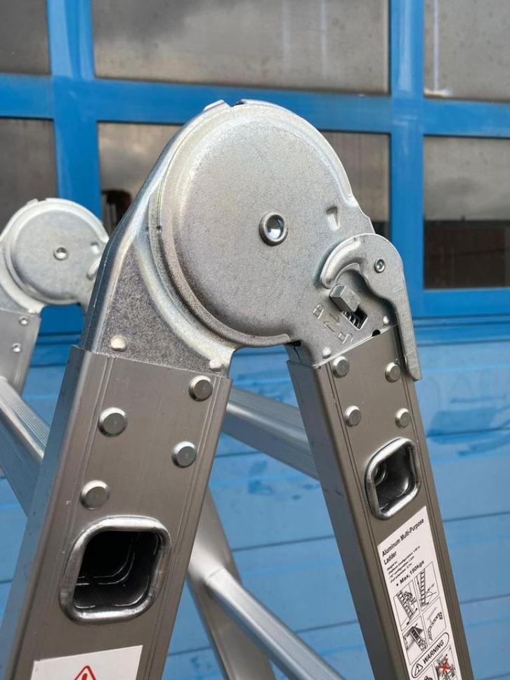 vouwladder, Doe-het-zelf en Verbouw, Ladders en Trappen, Nieuw, Ladder, 2 tot 4 meter, Ophalen of Verzenden