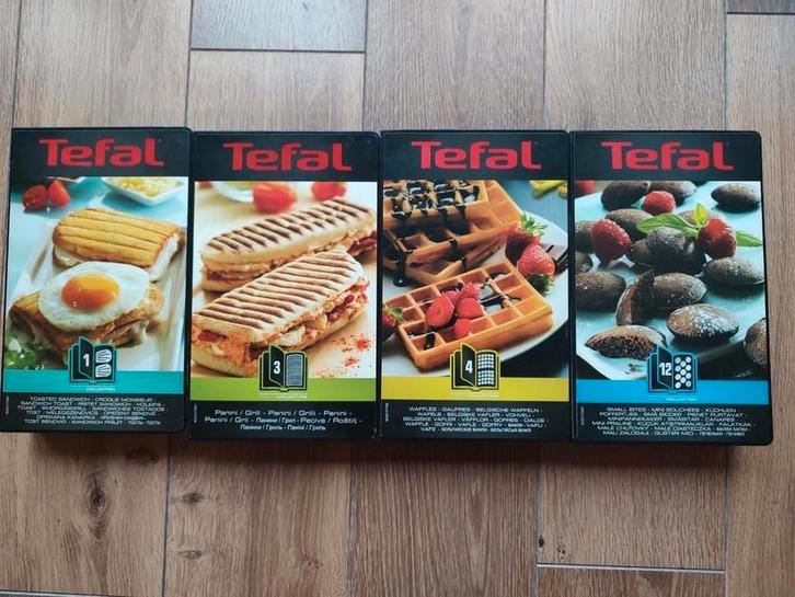 Tefal Snack Collection IJzers - Verschillende Sets, Witgoed en Apparatuur, Grillplaten, Nieuw, Tafelgrill, Vaatwasmachinebestendig
