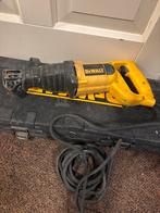 Te koop DeWALT Recipro zaag +  zaagbladen, Doe-het-zelf en Verbouw, Gereedschap | Zaagmachines, Gebruikt, 70 mm of meer, Ophalen of Verzenden