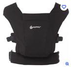 Ergobaby draagdoek embrace pure black, Kinderen en Baby's, Babydragers en Draagdoeken, Draagdoek, Overige merken, Buik, Ophalen of Verzenden