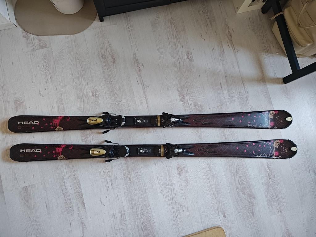 Head Dames Ski's 156cm incl. Bindingen - Goede Staat, Ophalen, 140 tot 160 cm, Gebruikt, Head