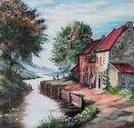 Landschap, Antiek en Kunst, Ophalen of Verzenden