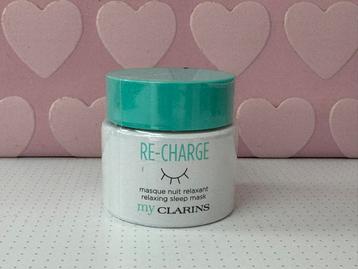 Clarins re-charge relaxing sleep mask 50ml beschikbaar voor biedingen