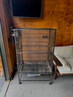 vogelkooi, Dieren en Toebehoren, Vogels | Hokken en Kooien, Ophalen, Gebruikt, Metaal, Vogelkooi