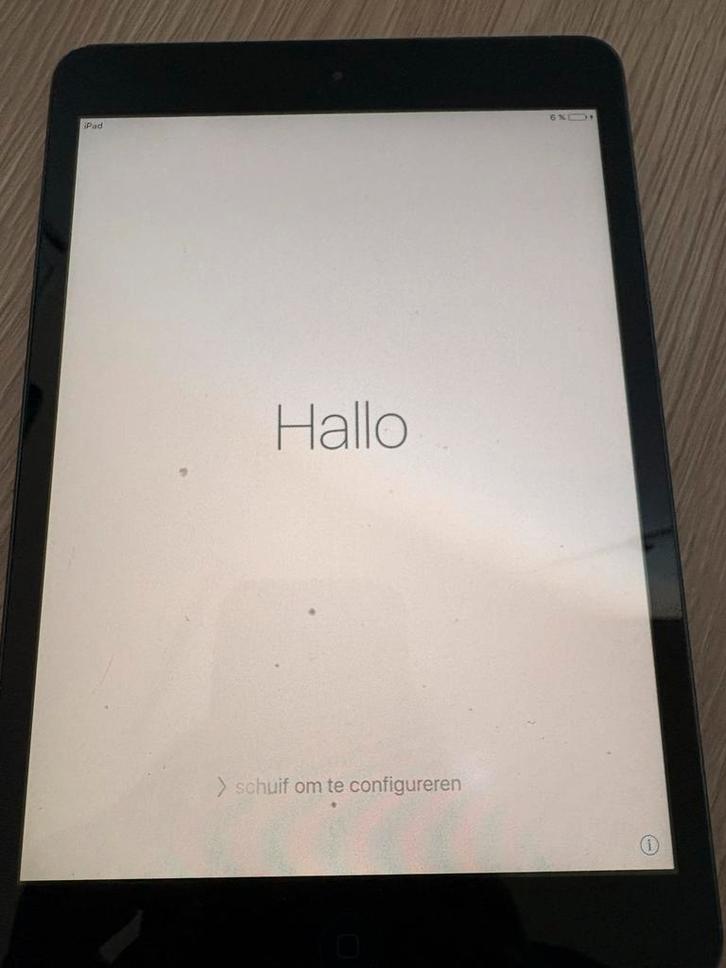 iPad A1432 mini 1st gen WiFi 16gb zie beschrijving, Computers en Software, Apple iPads, Gebruikt, Apple iPad, Wi-Fi, 7 inch of minder