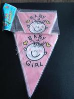 2 Slingers "Baby Girl" a 6 meter, Hobby en Vrije tijd, Feestartikelen, Ophalen of Verzenden, Nieuw, Versiering, Geboorte of Huwelijk