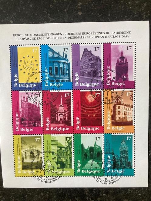 België OBP Blok 77, Postzegels en Munten, Postzegels | Europa | België, Gestempeld, 1e dag stempel, Gestempeld, Ophalen of Verzenden