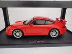 Autoart 1/18 Porsche 911 GT3 (997) Guards Red 77996, Ophalen of Verzenden, Zo goed als nieuw, Auto, Autoart