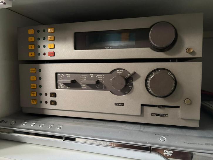 QUAD 44/ FM4 tuner/ 606, Audio, Tv en Foto, Stereo-sets, Gebruikt, Speakers, Overige merken, Ophalen