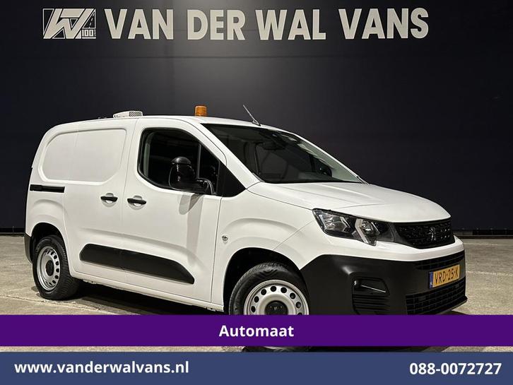 Peugeot Partner 1.5 BlueHDI 131pk Automaat L1H1 Inrichting E, Auto's, Bestelauto's, Bedrijf, Te koop, ABS, Airconditioning, Alarm
