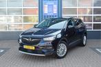 Opel Grandland X 1.6 Turbo 181 PK Business Executive Achteru, Auto's, 1380 kg, 4 cilinders, Blauw, Leder en Stof