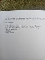 In the beginning... Siegfried Bok - Esoterisch boek, Gelezen, Spiritualiteit algemeen, Overige typen, Ophalen of Verzenden