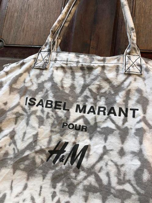 Isabel Marant pour H&M tote bag, canvas schoudertas met rits, Sieraden, Tassen en Uiterlijk, Tassen | Reistassen en Weekendtassen