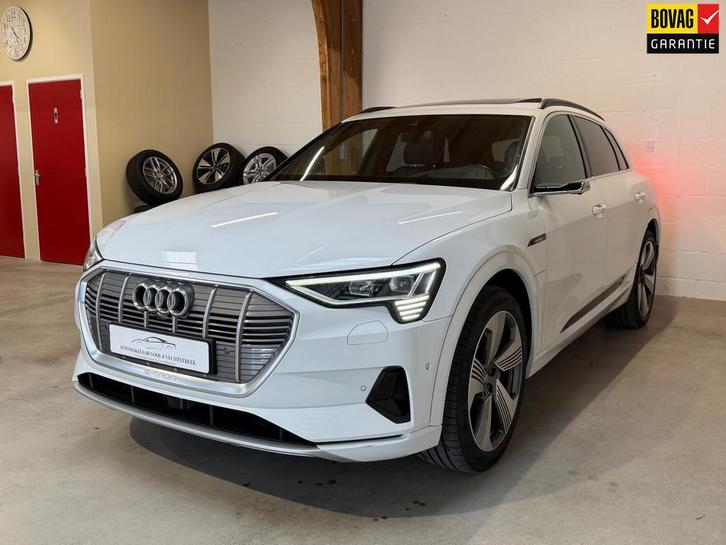 Audi E-tron E-tron 55 Quattro Advanced Pro Line Plus 95 kWh, Auto's, Audi, Bedrijf, Te koop, e-tron, 360° camera, 4x4, ABS, Achteruitrijcamera