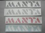 Manta stickers GSi , GT/E , Manta en frontlogo, Auto-onderdelen, Ophalen of Verzenden, Nieuw, Opel