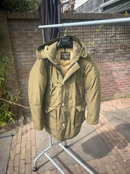 Woolrich Artic Parka -M- Groen, Kleding | Heren, Jassen | Winter, Gedragen, Maat 48/50 (M), Groen, Ophalen of Verzenden