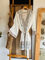 Kimono linnen kort tribal met block print, Geeta’s creation, Verzenden, Nieuw