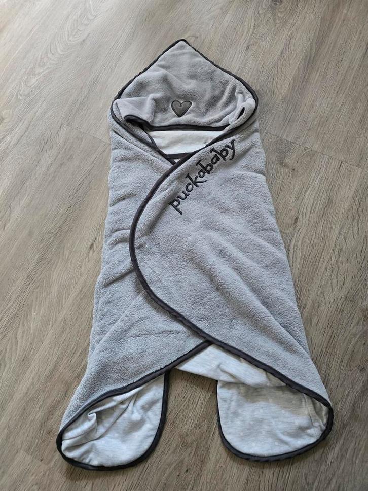 Mooie zachte puckababy gogo newborn grijs, Kinderen en Baby's, Dekens, Slaapzakjes en Inbakerproducten, Deken, Minder dan 70 cm