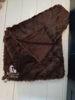 Design by Lotte Plaid, Longhair Bruin 150x125 cm., Ophalen of Verzenden, Zo goed als nieuw