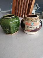 Gemberpot Antiek Plus Antiek groente potje, Antiek en Kunst, Antiek | Keramiek en Aardewerk, Ophalen of Verzenden