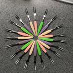 Little Fork pastel Tapas/Cocktailvorkjes, fruitvorkjes, Ophalen of Verzenden