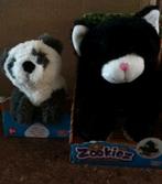 Zookiez Knuffels - Panda & Poes, Ophalen, Zo goed als nieuw, Overige typen