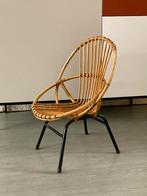Retro/vintage Rohé Noordwolde rotan kinder stoeltje, Ophalen, Gebruikt, Overige typen