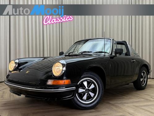 Porsche 911 T 2.2 Targa / 1970 / Matching Numbers / Fuchs /, Auto's, Oldtimers, Bedrijf, Te koop, Lederen bekleding, Lichtmetalen velgen