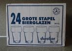 24 Bierglazen 28 cl, Ophalen, Glas of Glazen, Effen, Glas