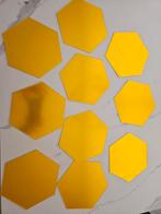 Hexagon Spiegels - Nieuw met Tape, Minder dan 50 cm, Nieuw, Ophalen of Verzenden, Minder dan 100 cm