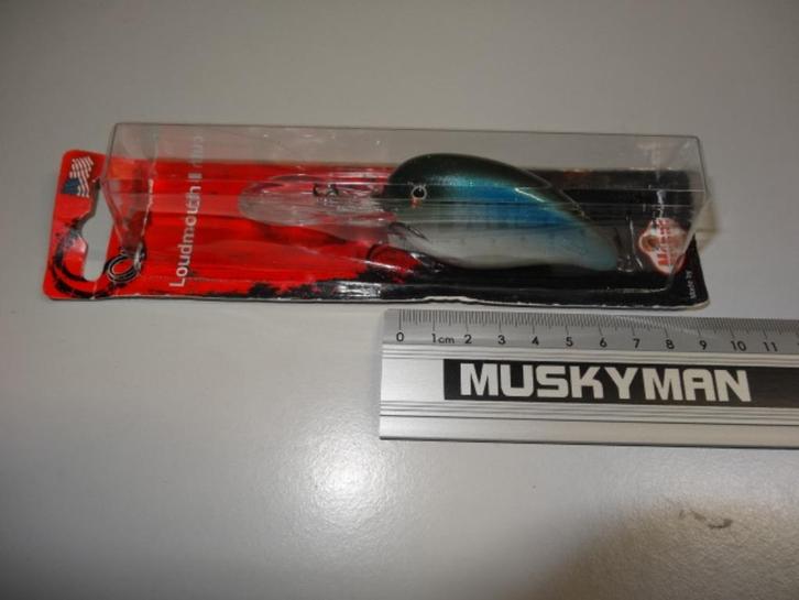 Kunstaas: Mann's Quantum Loudmouth I dieplopend pluggen, Watersport en Boten, Hengelsport | Roofvissen, Nieuw, Overige typen, Verzenden