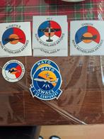 Stickers KLu, Verzamelen, Ophalen of Verzenden, Luchtmacht, Nederland, Embleem of Badge