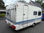 Zeer complete Hobby 440 De Luxe, Caravans en Kamperen, Caravans, Vast bed, 75 kg, Hobby, Bedrijf