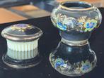 Vintage Griekse porseleinen miniatuur parfum flesjes, Antiek en Kunst, Antiek | Glas en Kristal, Ophalen