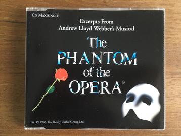 Cd Single The Phantom Of The Opera Musical 3 Tracks NIEUW beschikbaar voor biedingen