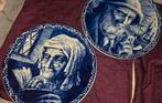 Delftsblauwe wandborden, Antiek en Kunst, Ophalen of Verzenden