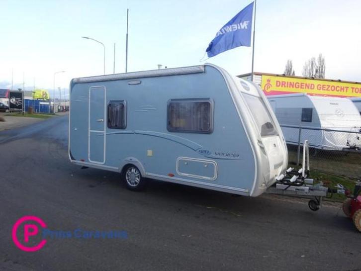 Caravelair Venicia 420 Met Dwars Bed en Treinzit, Caravans en Kamperen, Caravans, Bedrijf, tot en met 4, 750 - 1000 kg, Caravelair