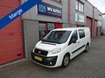 Fiat Scudo 12 1.6 MultiJet LH1 DC 6 pers 157787 km MARGE!, Voorwielaandrijving, Euro 5, Stof, Wit