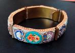Oude armband Italiaans micro mozaïek, Ophalen of Verzenden, Overige materialen, Armband