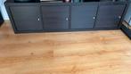 Ikea Kallax kast met deurtjes - Zwartbruin, Ophalen, Gebruikt, Intern, Overig