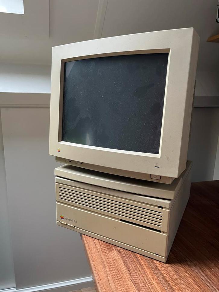 Vintage Apple Macintosh IIcx Computer, Computers en Software, Vintage Computers, Ophalen