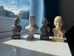 4 x bustes Brahms Beethoven Paus Johannes Paules en Pius X, Ophalen of Verzenden, Gebruikt, Religie