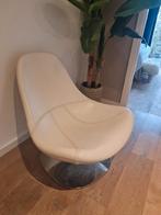 Ikea Tirup stoel wit leer, Huis en Inrichting, Fauteuils, Ophalen of Verzenden, Zo goed als nieuw, Leer