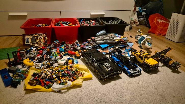Grote Lego Collectie - Technic - Marvel - en veel meer sets, Kinderen en Baby's, Speelgoed | Duplo en Lego, Gebruikt, Lego, Ophalen of Verzenden