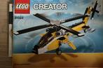 Lego set 31023 helicopter, Ophalen of Verzenden, Zo goed als nieuw